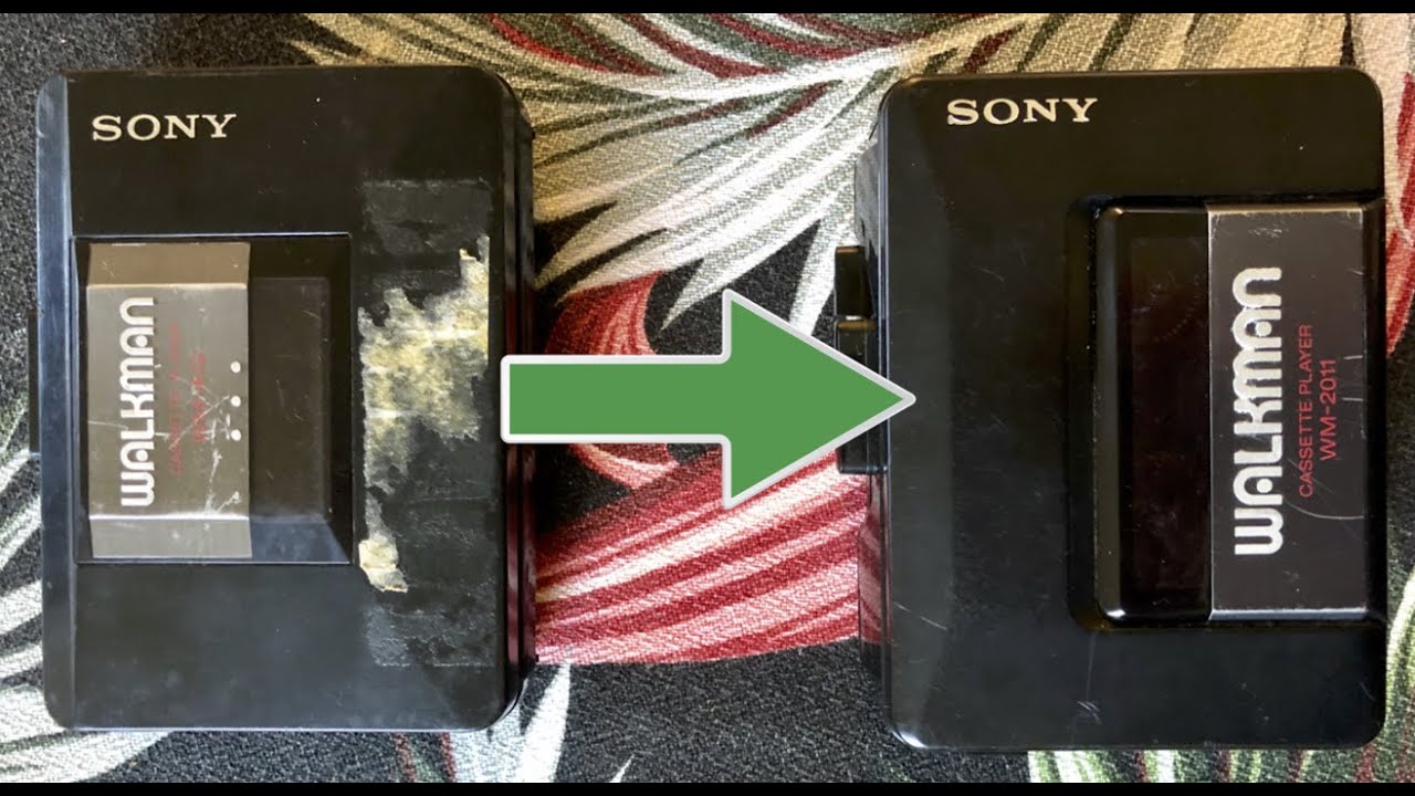 Transforming a walkman wm-a12 into a wm-2011?? & and belt replacement (re-uploaded)