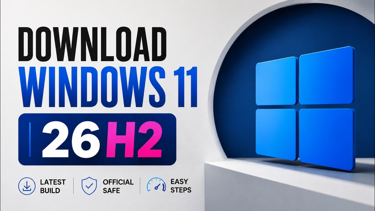 Скачать ISO-образ последней сборки Windows 11 26H2 Insider Build