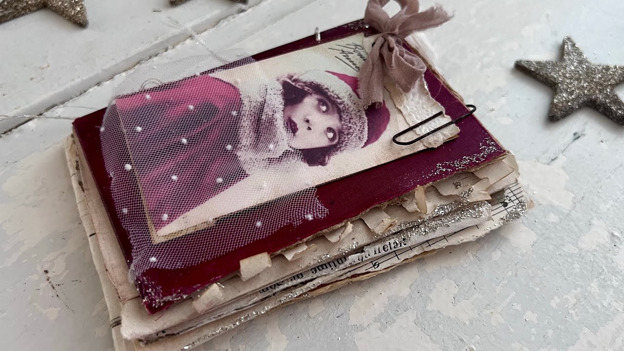Журнал Little Glitter Journal — Творите вместе со мной — Создайте журнал-мусор