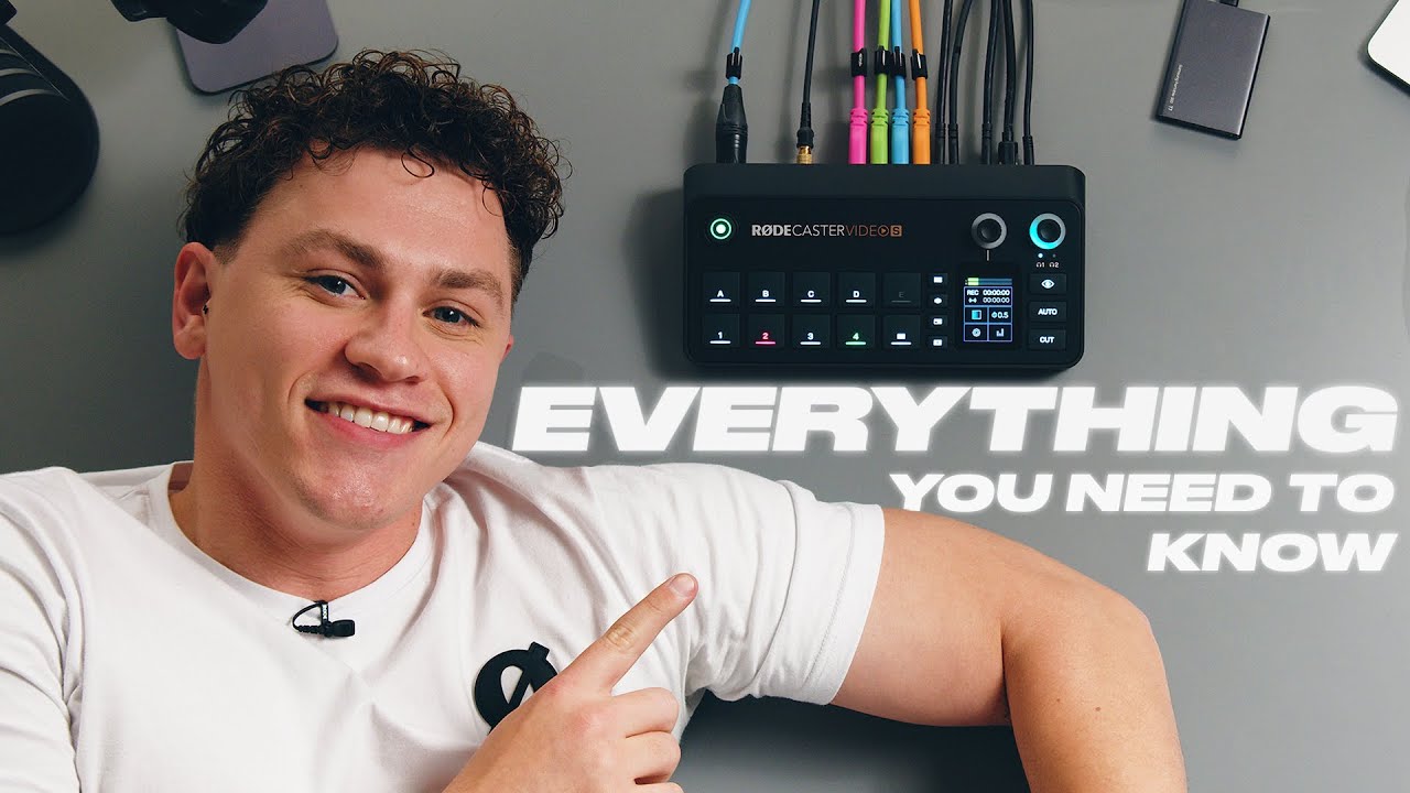 Everything you need to know about the new RØDECASTER VIDEO S