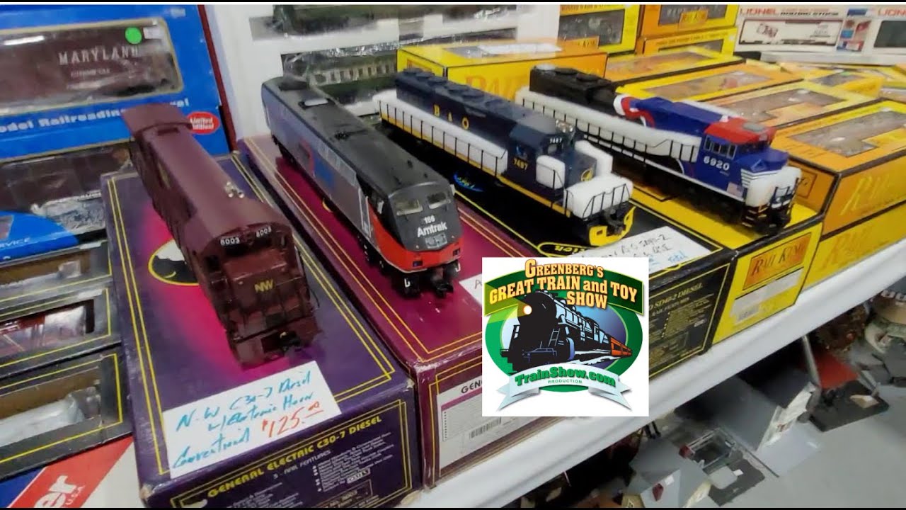 2025 Greenberg Edison Train Show AUG O Gauge