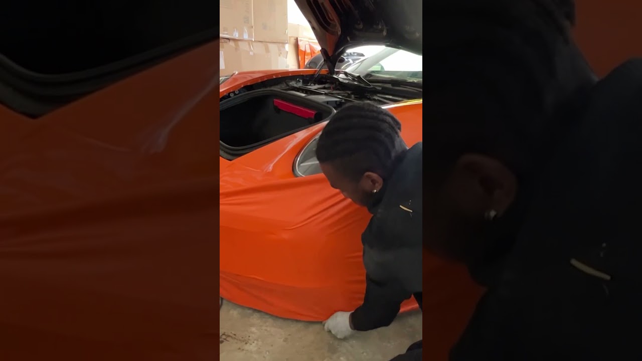 Pose Total Covering 3M Porsche #covering
