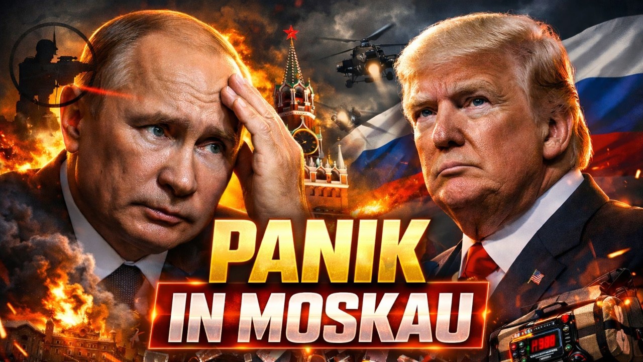 SCHOCK in Moskau: Putin fürchtet ATTENTAT! Trumps harter BESCHLUSS löst Panik aus