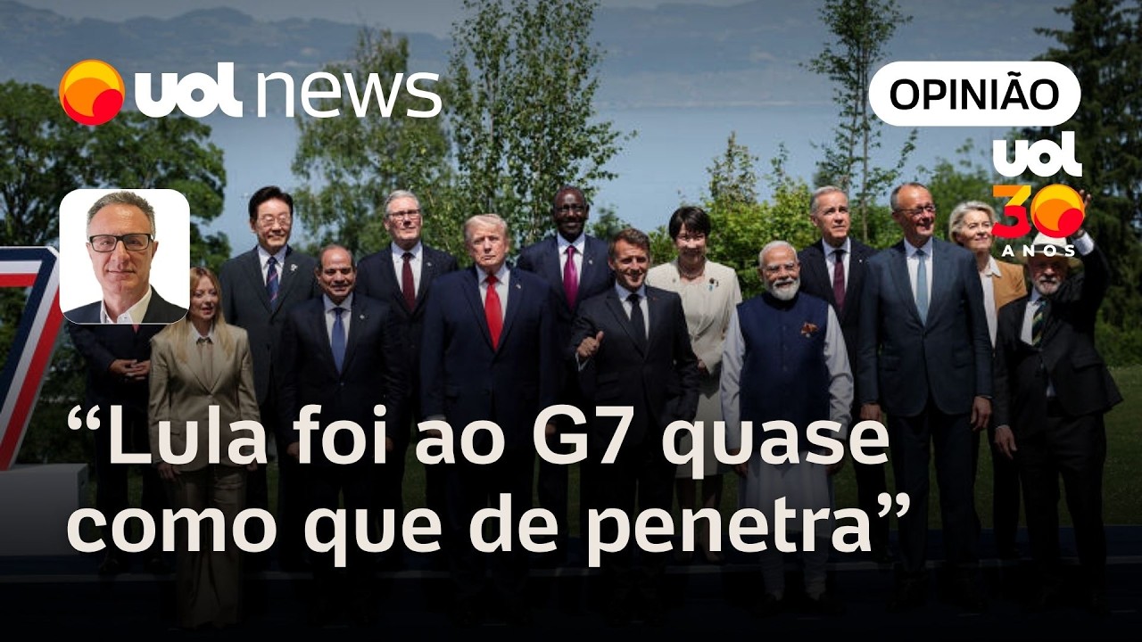 Lula no G7 revela o quanto sua obsess&atilde;o de se mostrar como um estadista j&aacute; n&atilde;o cabe mais | Fucs