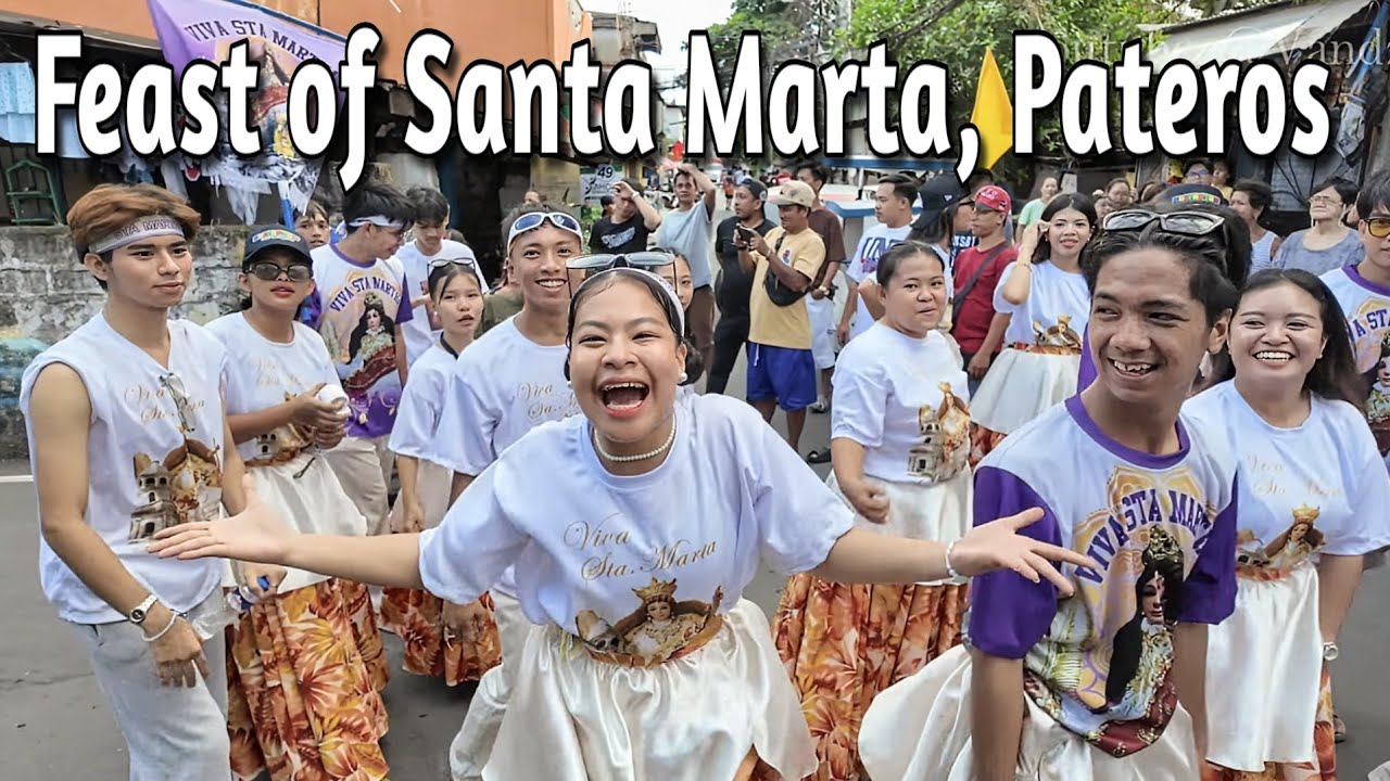 Feast of Santa Marta 🇵🇭 Pateros Philippines - Metro Manila - Amazing Local Traditional Parade