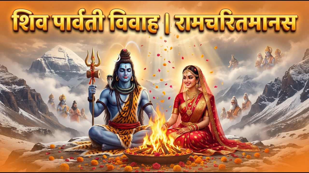 शिव पार्वती विवाह | दिव्य मिलन की सम्पूर्ण कथा | Ramcharitmanas आधारित