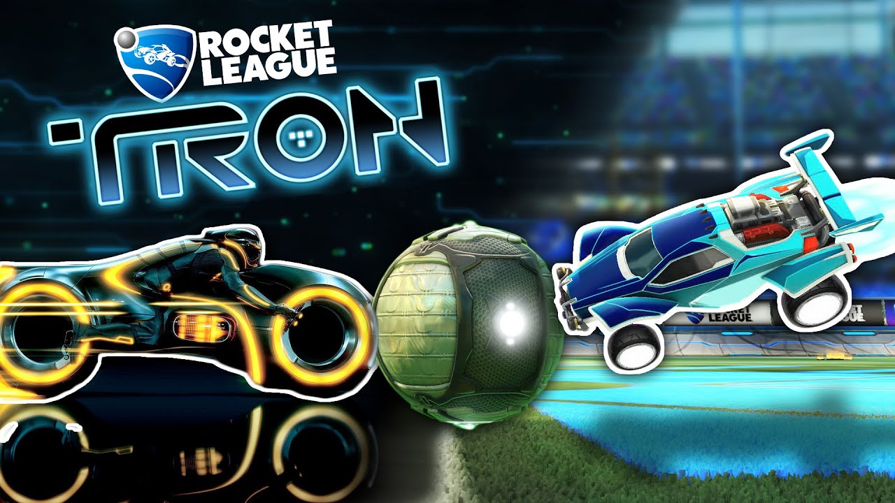 ROCKET LEAGUE *TRON* IS AMAZING!