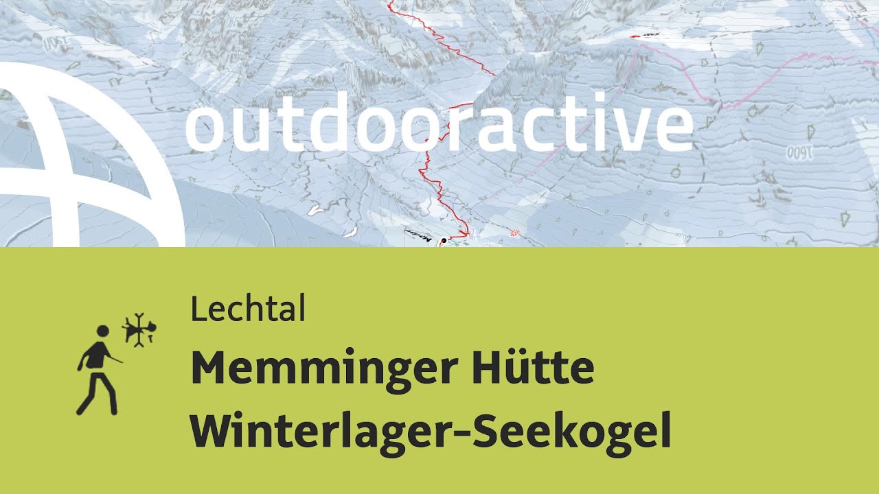 Winterwanderung im Lechtal: Memminger H&uuml;tte Winterlager-Seekogel