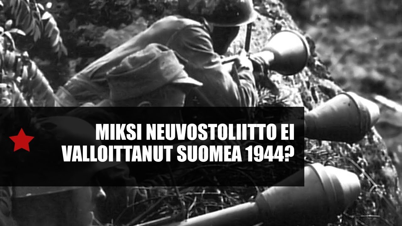 Почему Советский Союз не захватил Финляндию летом 1944 года?