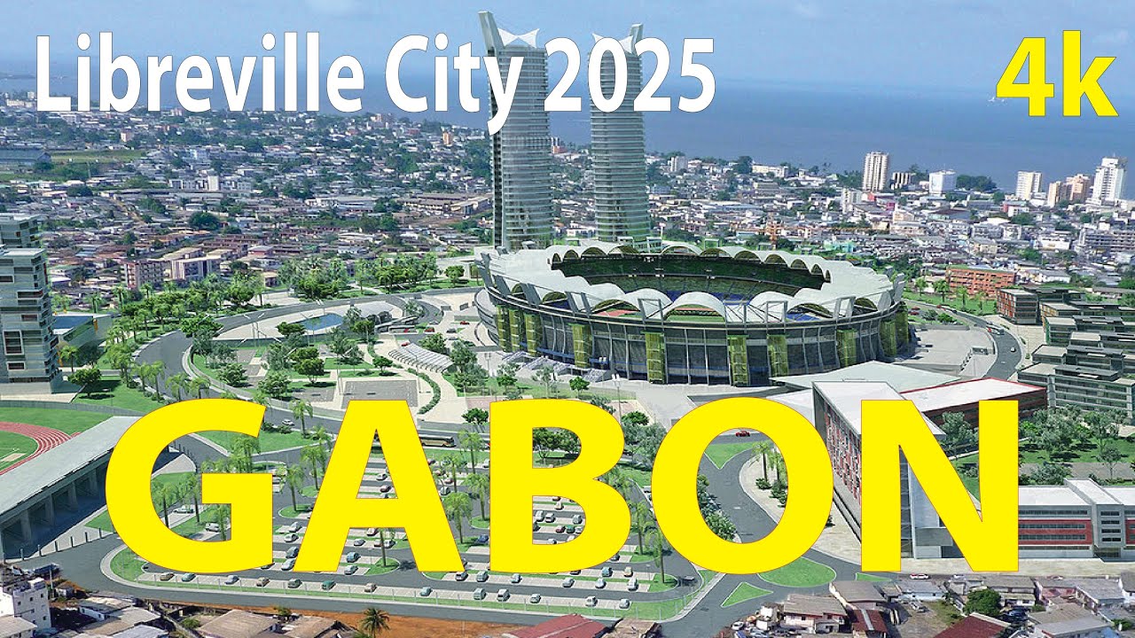 Libreville City - Gabon 4K By Drone 2025