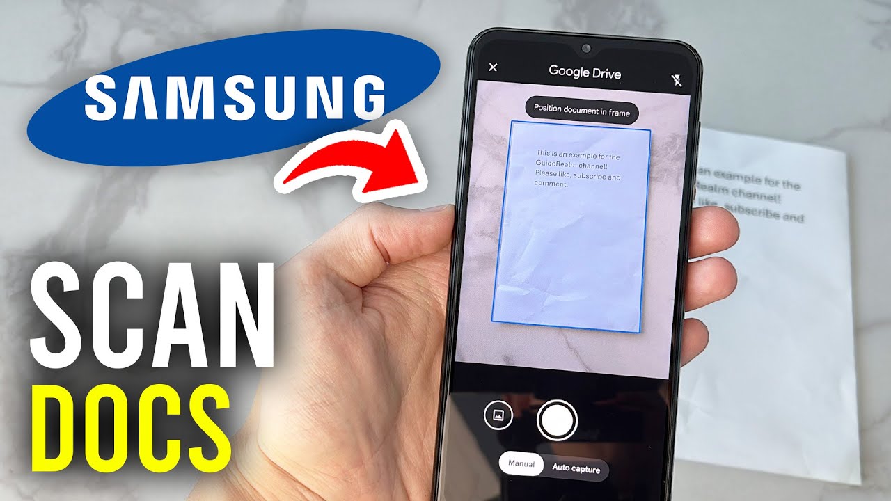 How To Scan Documents On Samsung Phone - Full Guide