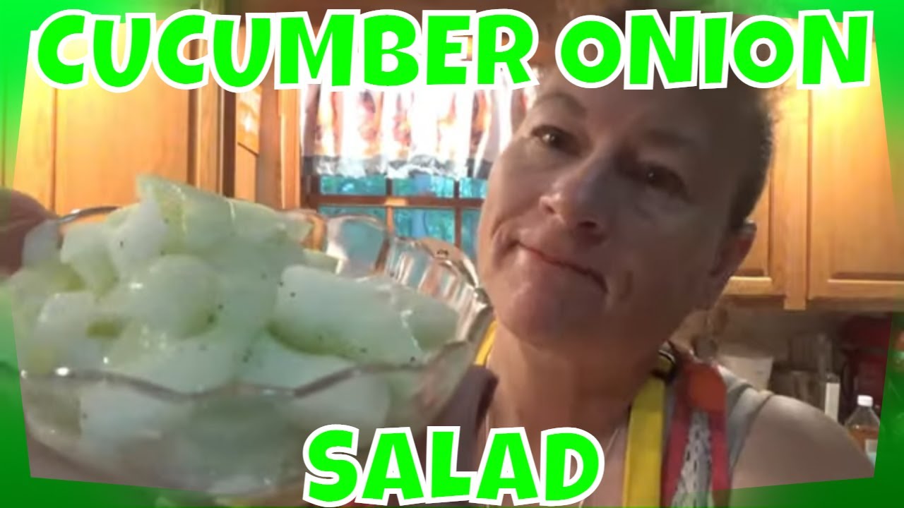 PA DUTCH CUCUMBER ONION SALAD
