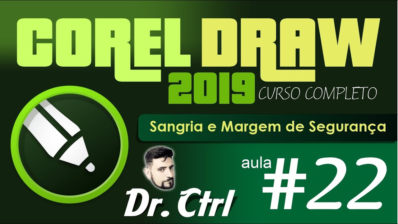#22 | Corel Draw 2019 - Sangria e Margem de Segurança