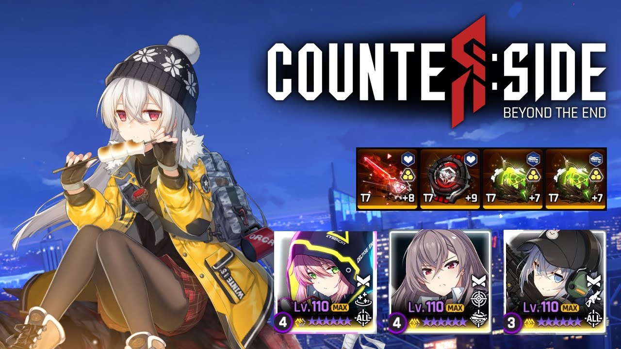 Using Rearm Orca in Challenger 1 - 2 Cost Healing Monster「Counter:Side Global PvP」