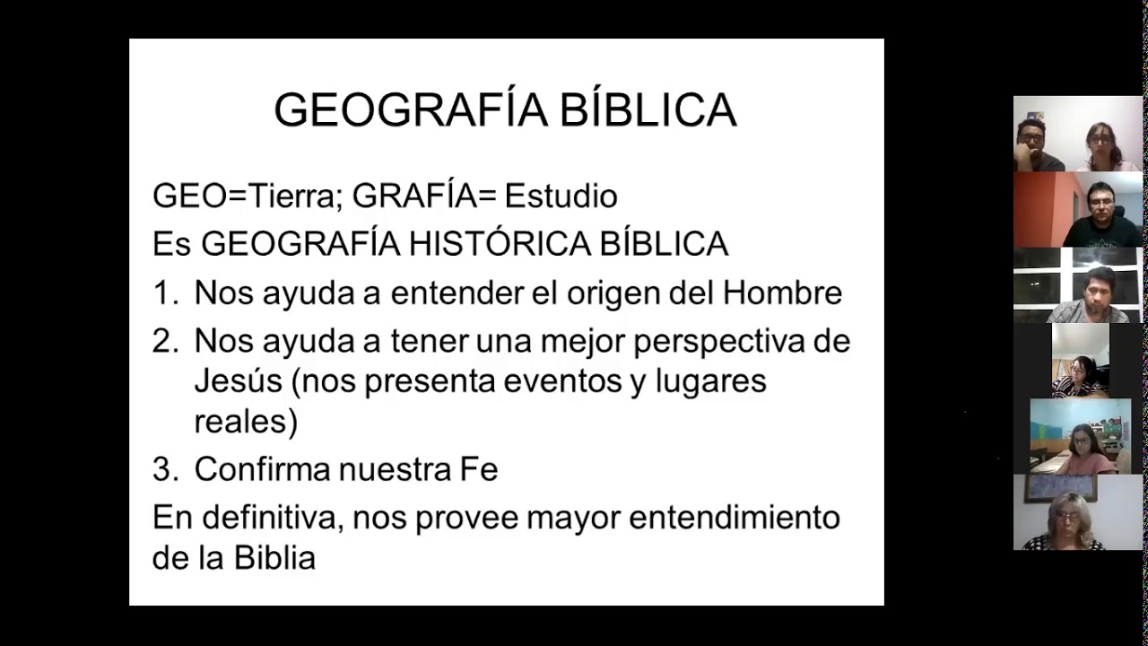 Geografia Biblica - Clase 1