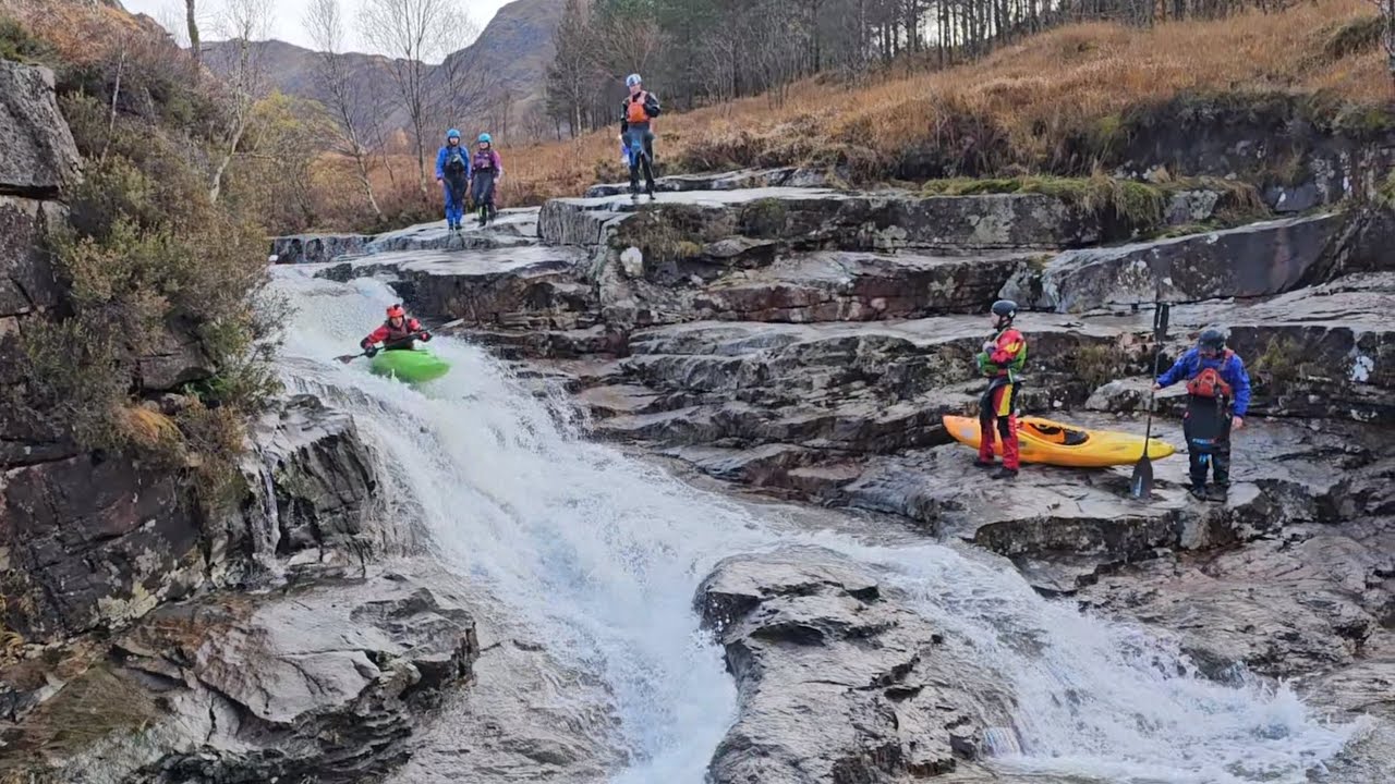 White Water Scotland Nov 23 the Etive, the Allt a Chaorainn & the Arkaig