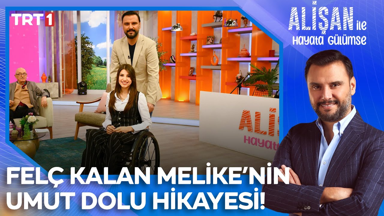 Balkondan düşüp felç kalan Melike'nin umut dolu hikayesi! | @AlisanileHayataGulumseTRT