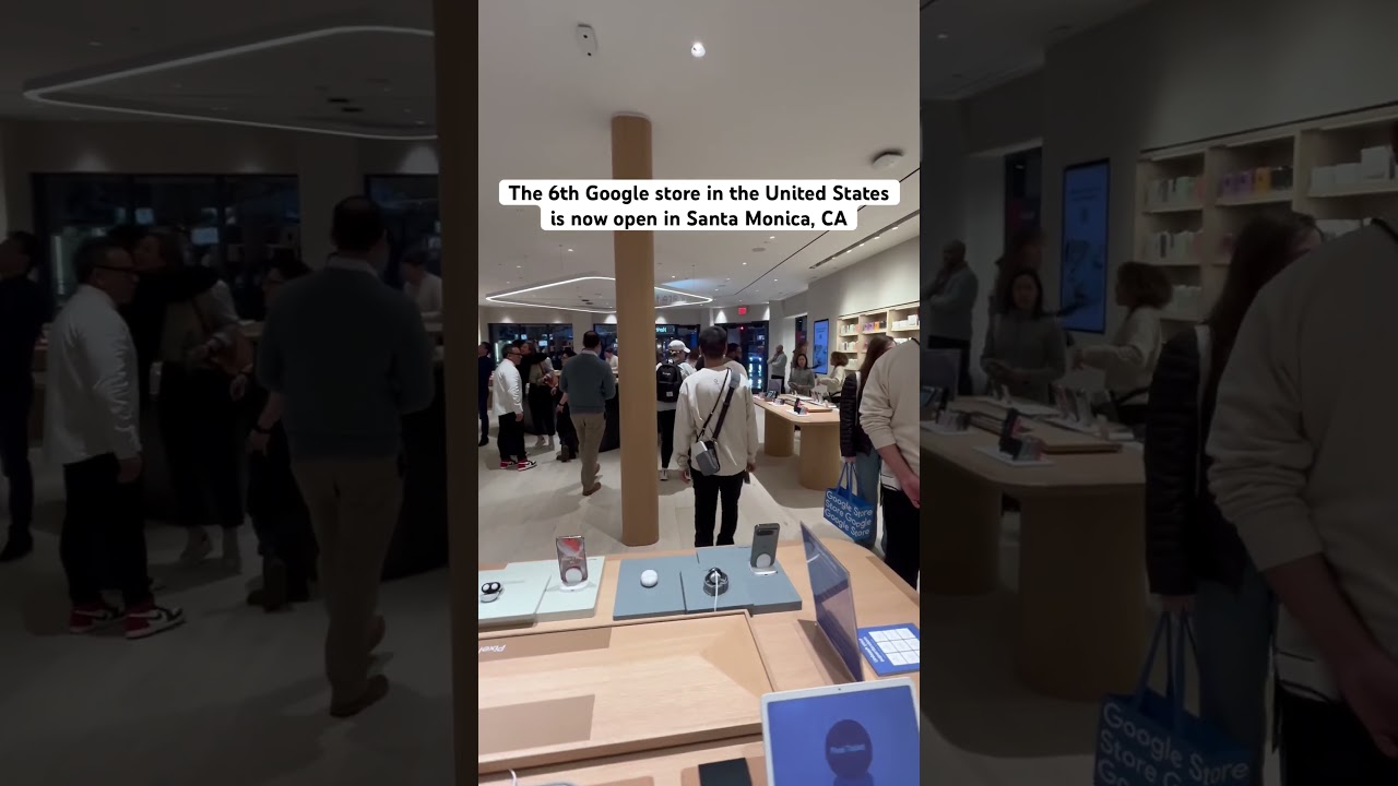 The 6th Google store in the United States is now open in Santa Monica, CA #google #googlepixel
