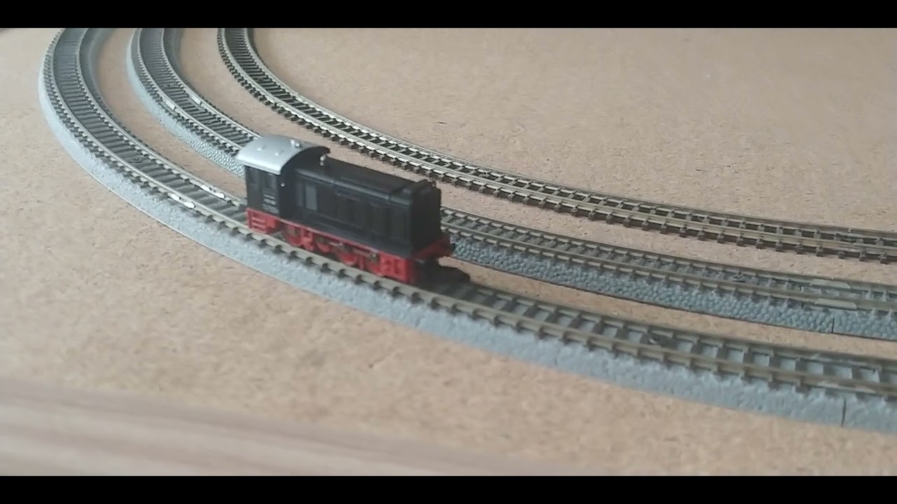 Marklin 88772 V36 Diesel Locomotive Test Run at z.scale.hobo 07.10.2022