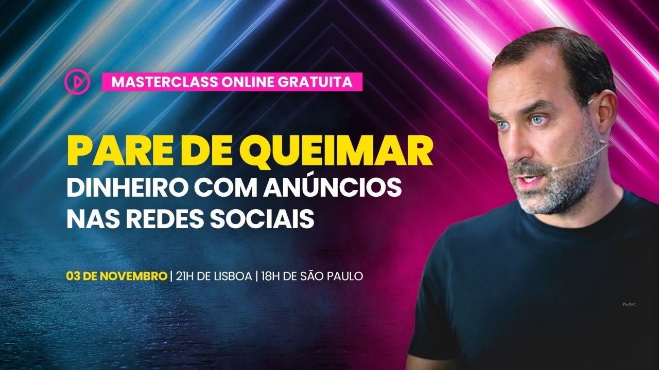Masterclass de Anúncios nas Redes Sociais