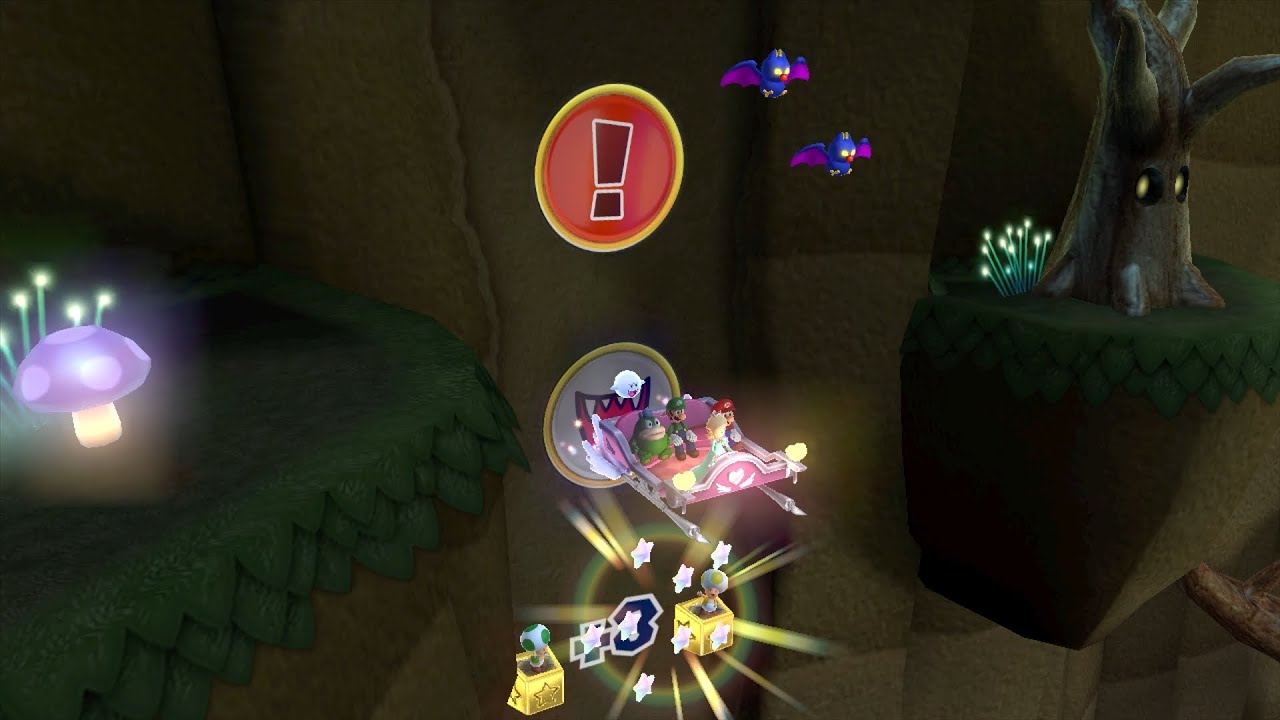 Mario Party 10 Mario Party #760 Rosalina vs Mario vs Luigi vs Spike Haunted Trail Master Difficulty