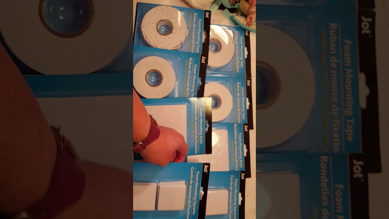 New Adhesive Foam Tape At The Dollar Tree 🤗