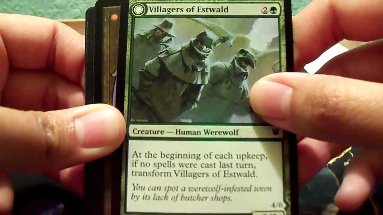Magic: The Gathering - Innistrad Booster Unpacking #1