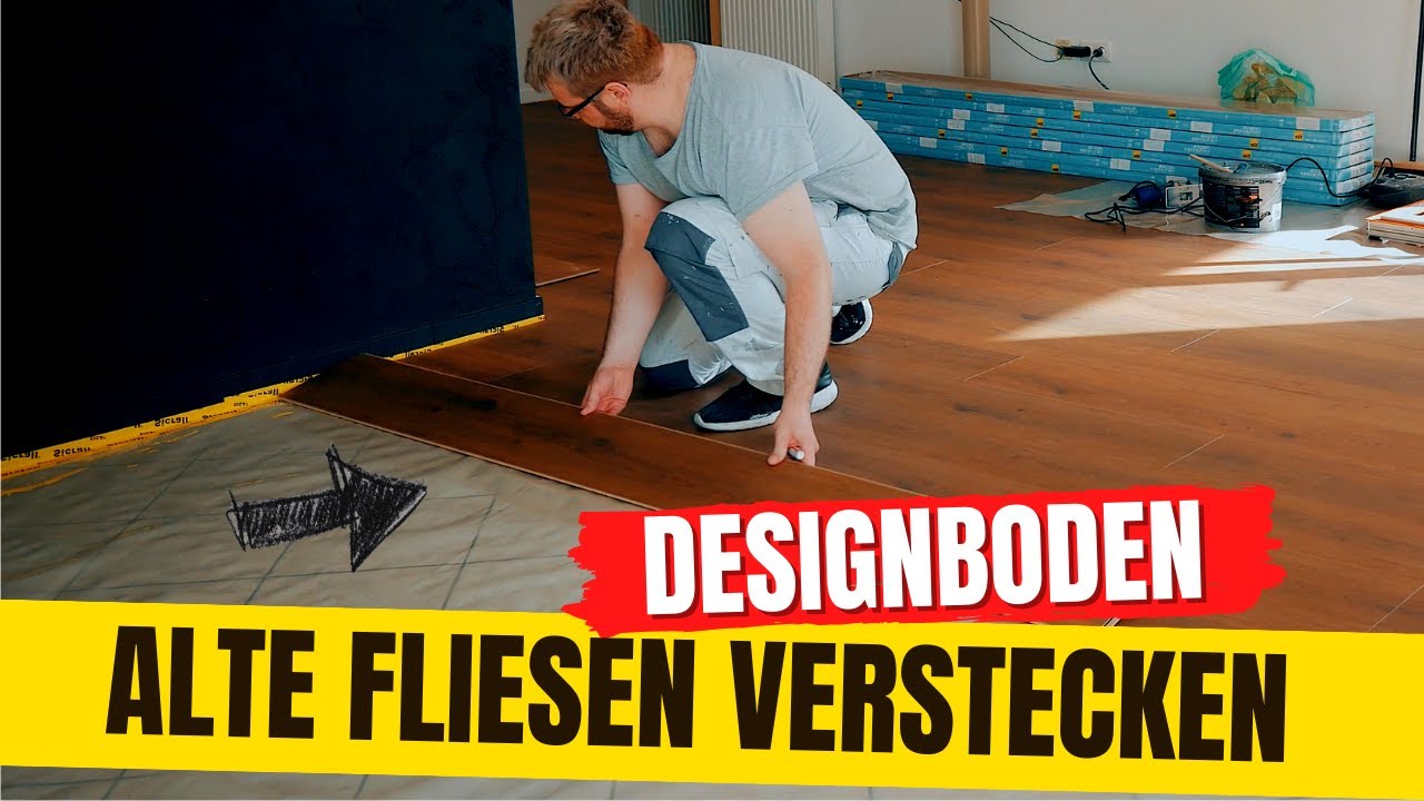 Bye-bye, Fliesen: Designboden schwimmend verlegen
