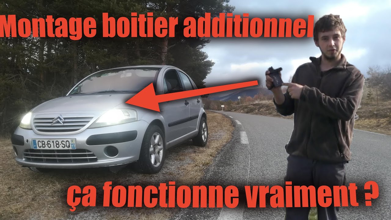 Boitier additionnel diesel ça fonctionne vraiment ? gagner de la puissance sur 1.4hdi ? test 0-100 !