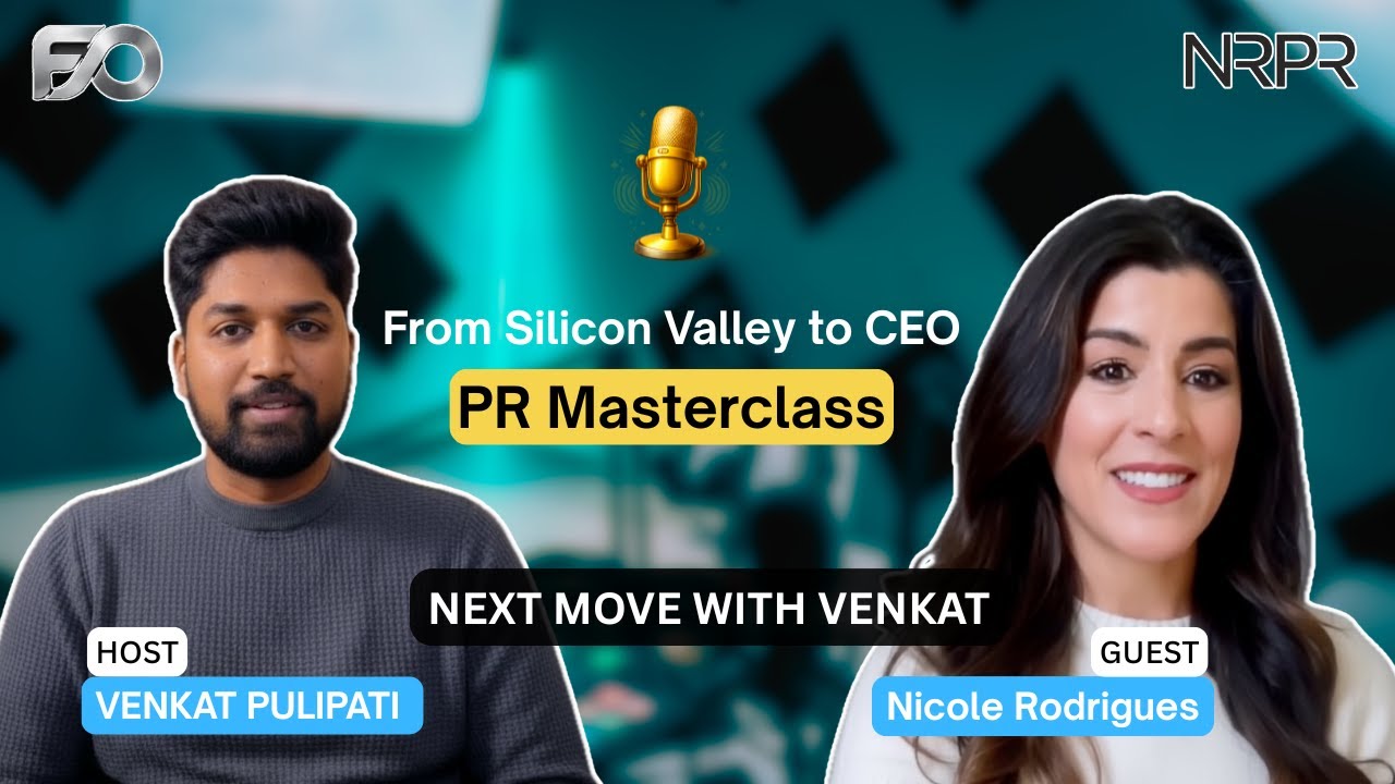 How Nicole Rodrigues Built a PR Empire (Strategy Explained) | Next Move With Venkat