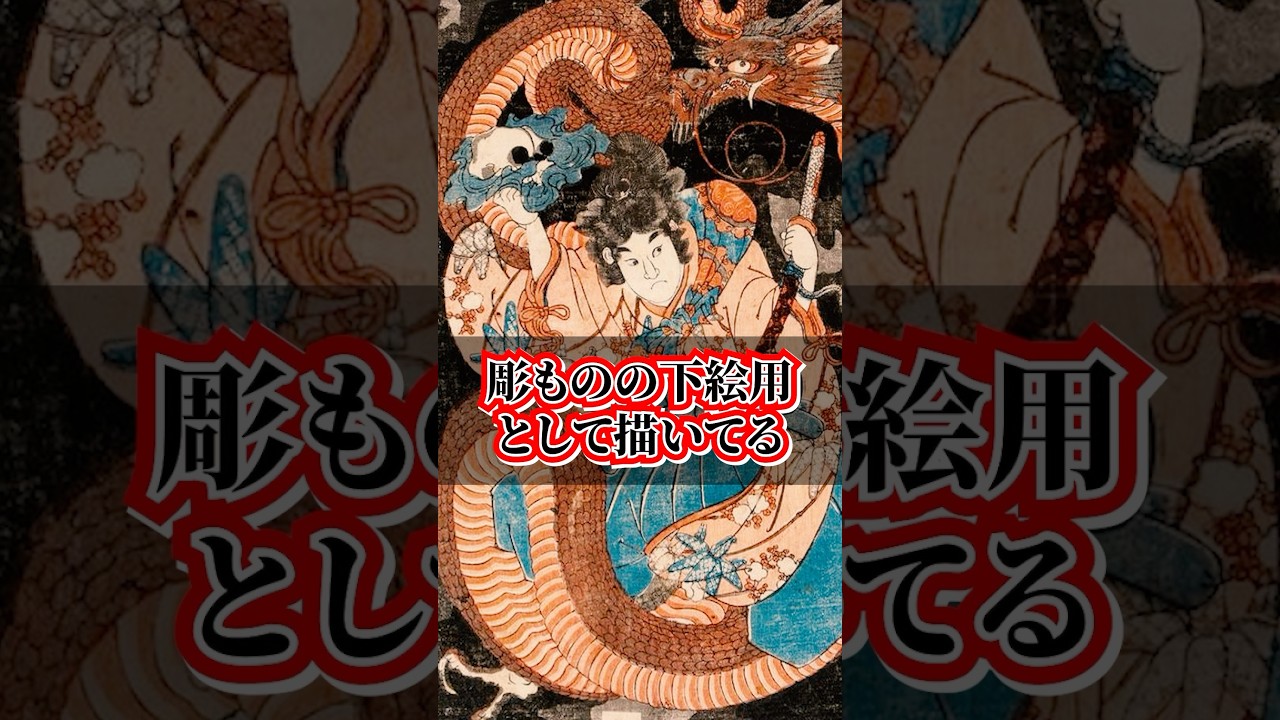 彫もの用の浮世絵