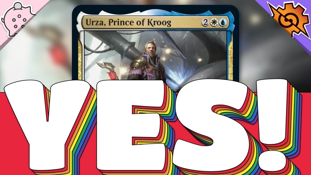 YES! FINALLY!!! | Urza, Prince of Kroog | The Brother's War Spoilers | EDH | Magic: the Gathering