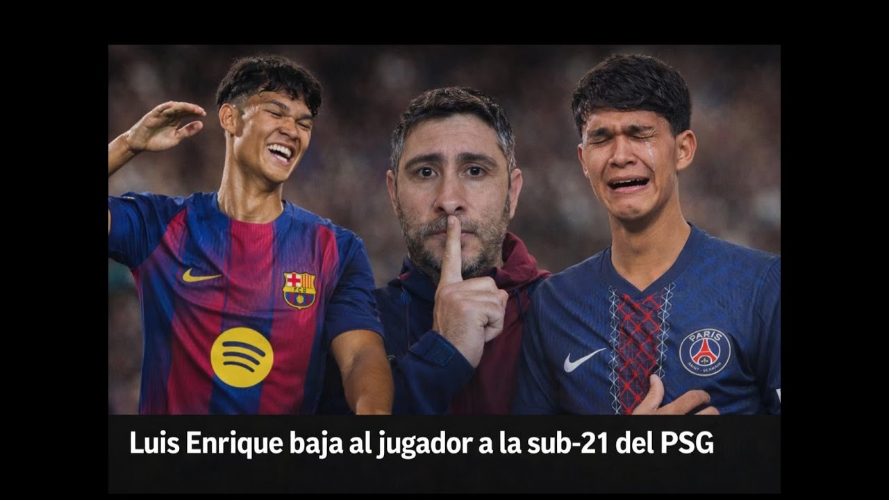 😱 Increíble: el PSG baja a Dro al Sub-21!!!