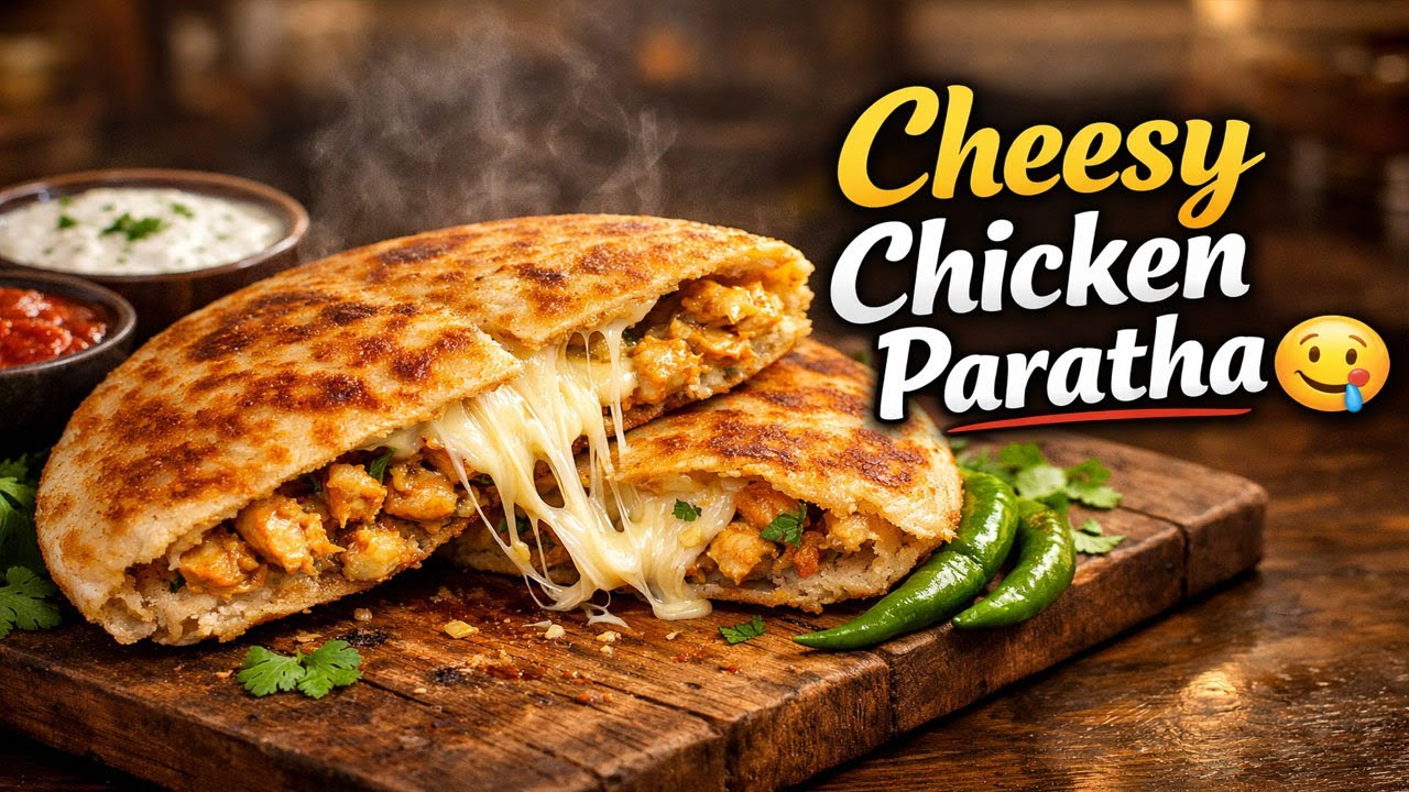 Perfect Chicken Cheese Paratha Recipe Family Favorite
