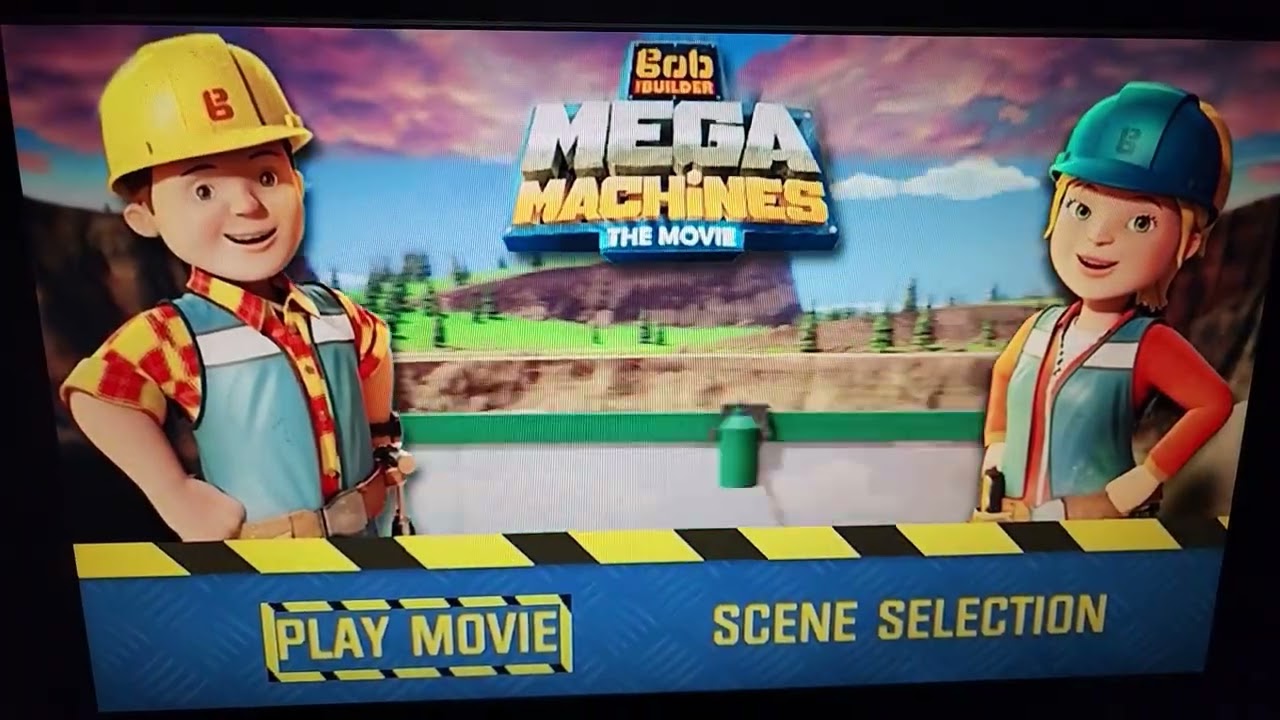 Opening to Bob the Builder: Mega Machines: The Movie (2017 UK DVD)