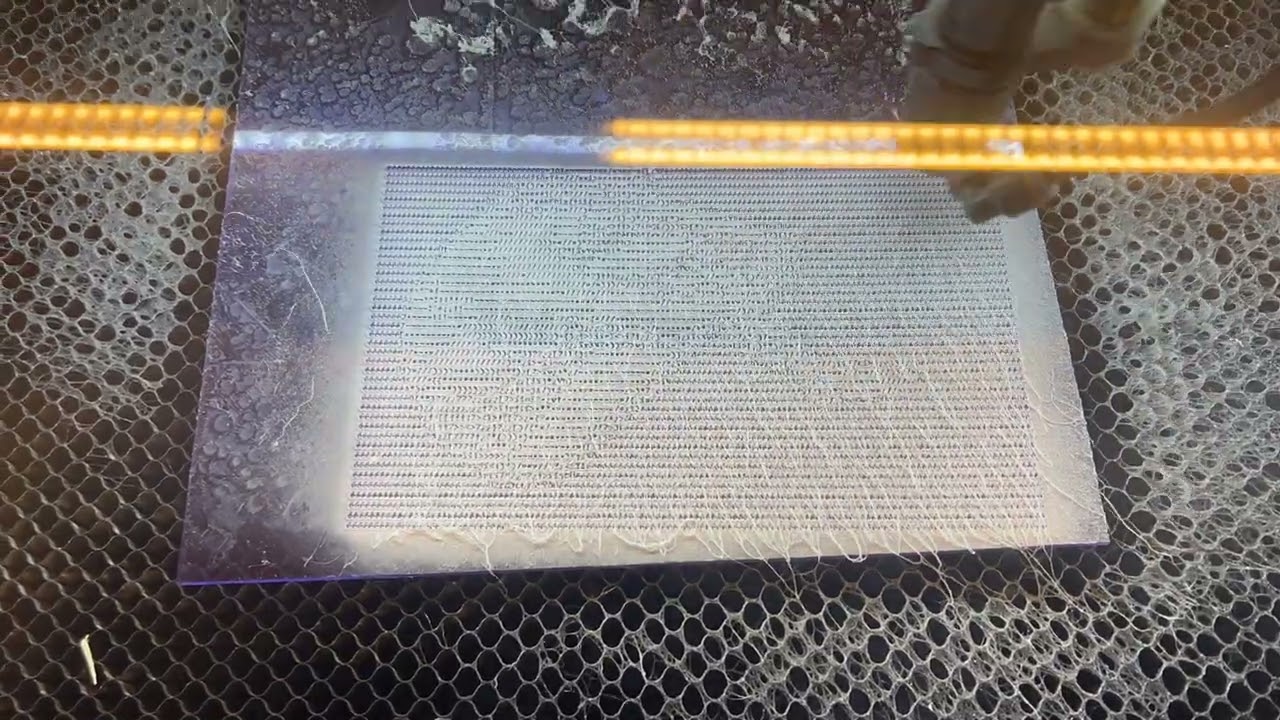 Laser-cut ASCII mold making