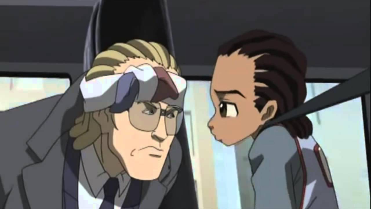 The Boondocks - Gin Rummy's best scene - SAY WHAT!