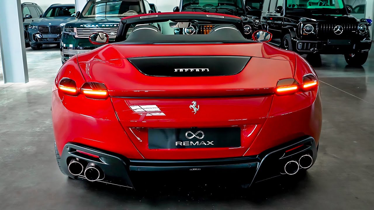 New 2024 Ferrari Roma Spider - Sound, Exterior and Interior - 4K