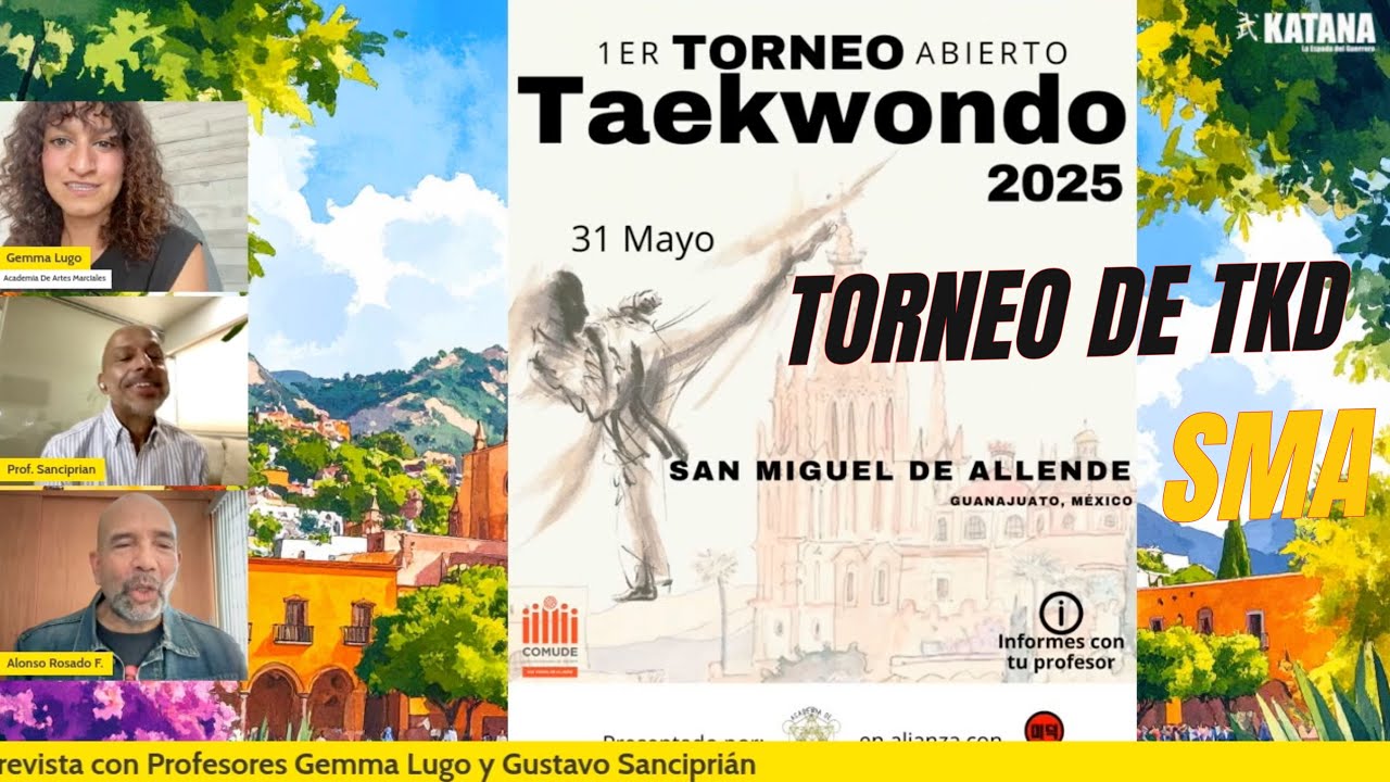 1ER TORNEO ABIERTO TKD: San Miguel de Allende / 31 de Mayo 2025