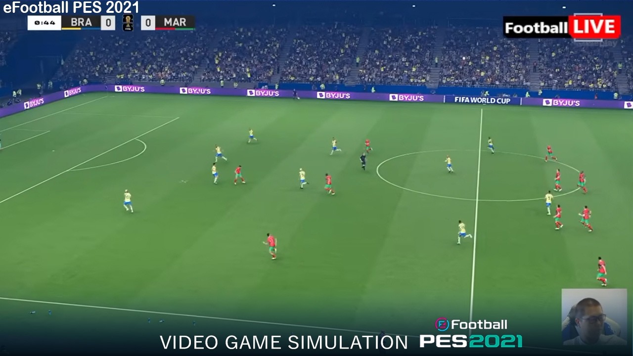 BRAZIL vs MOROCCO - FIFA World Cup 2026 Group Stage | Full Match All Goals | Simulation PES
