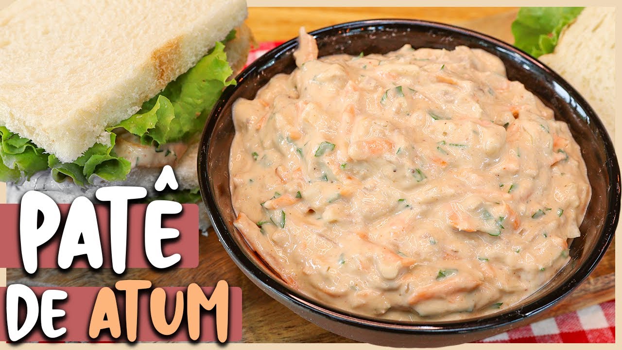 PATÊ DE ATUM SUPER FÁCIL E DELICIOSO!!