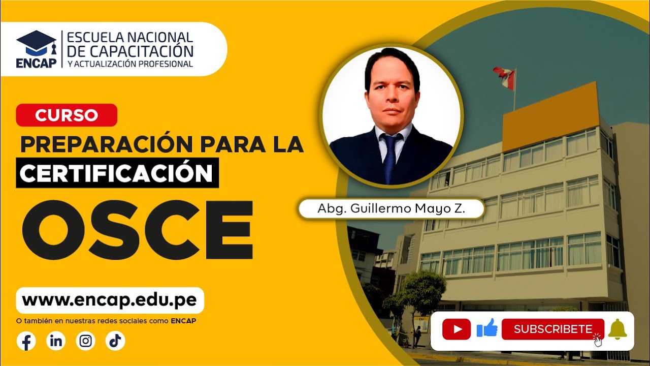CURSO: PREPARACIÓN PARA LA CERTIFICACIÓN OSCE 2025