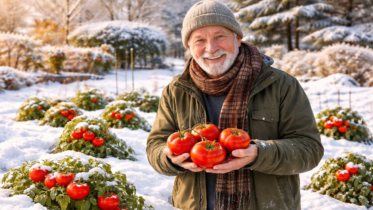 Pflanzen Sie Tomaten im Januar und Sie werden nicht glauben, was passiert