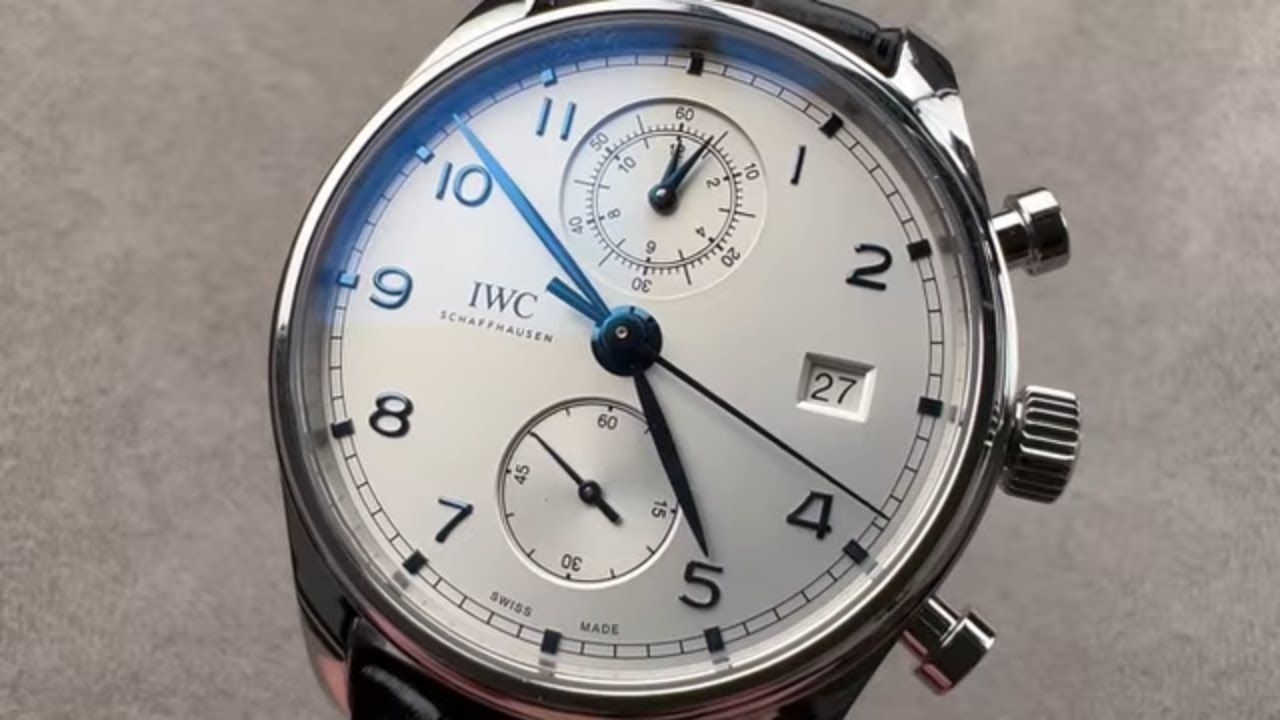 IWC Portugieser Chronograph Classic IW3903-02 IWC Watch Review