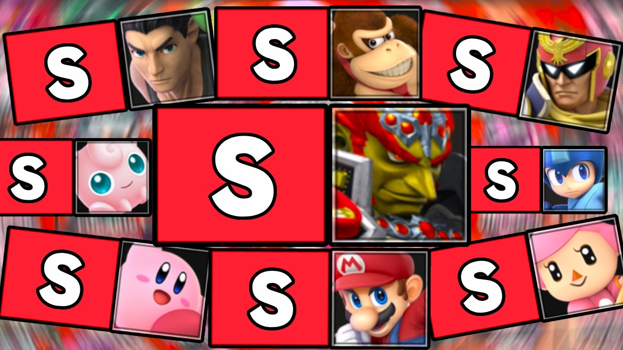 Smash but we made Everyone S Tier