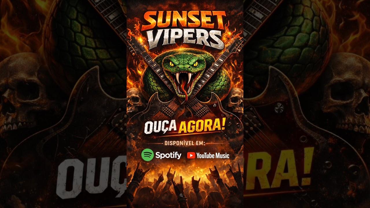 The New Era of Heavy Metal starts here. 🔥 #rock #sunsetvipers #heavymetal #hardrock #metal