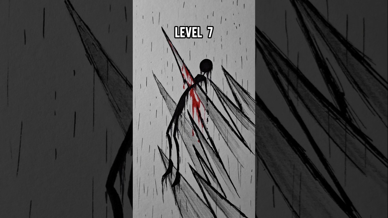 How to draw Stickman in 8 levels #howtodraw #stickman