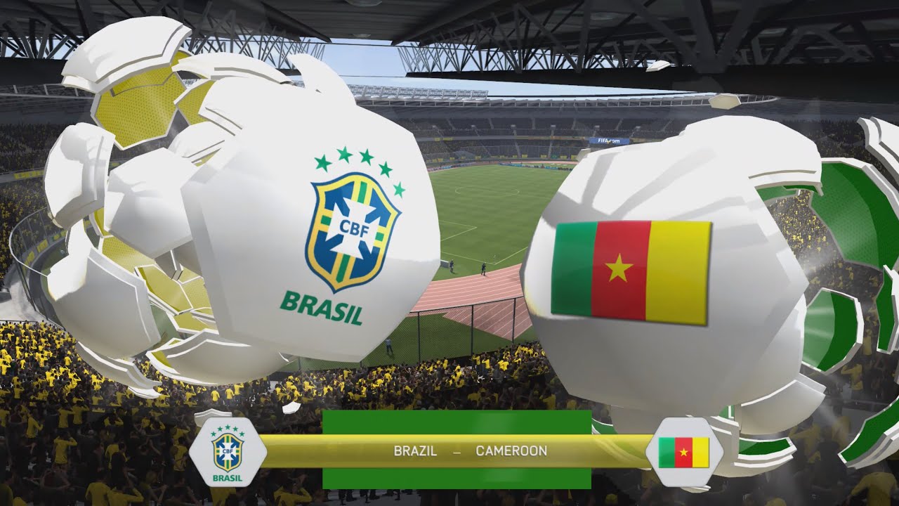 BRAZIL vs CAMEROON - FIFA 14