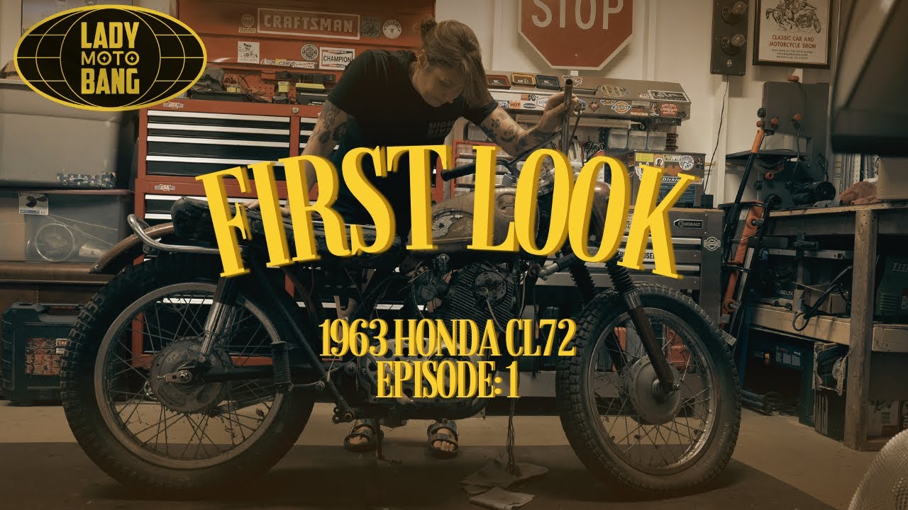 New Motorcycle Project // Fire Damaged 1963 Honda CL72 Scrambler // Ep.1