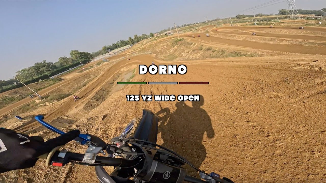MOTOCROSS DORNO - NEW TRACK - 125 YZ WIDE OPEN
